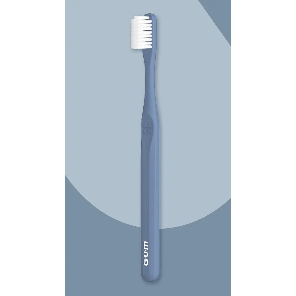 Зубна щітка GUM Classic Bio-Based Handle м'яка синя - фото 4