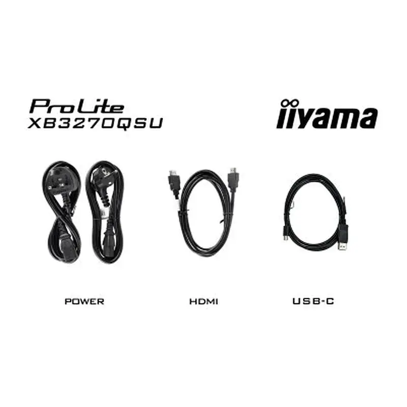 Монітор iiyama XB3270QSU-B1 - фото 12