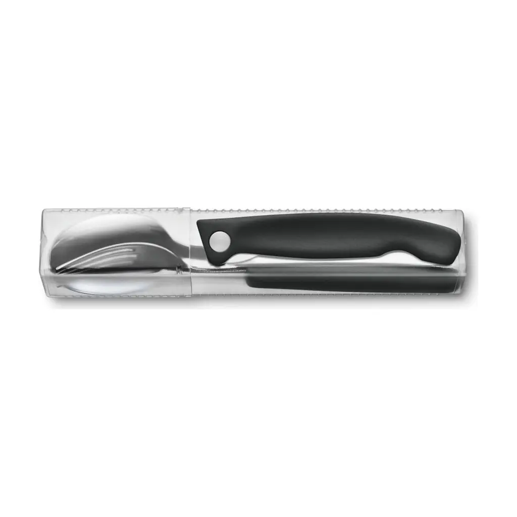 Набір столових приборів Victorinox SwissClassic Table Set 3 шт Black (6.7192.F3) - фото 3