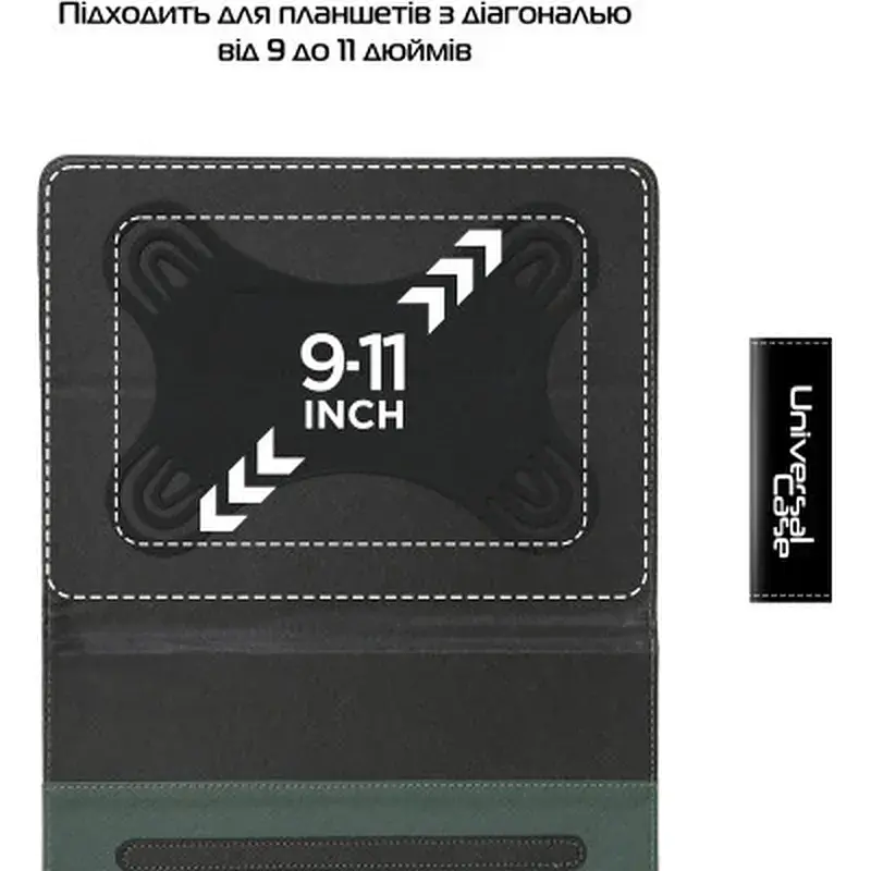 Чохол до планшета Armorstandart Elastic Band 10 Black (ARM59075) - фото 4