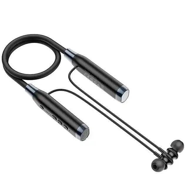 Наушники беспроводные Hoco ES62 Pretty neck-hang BT5.3 earphones, TF 32GB, 800mAh, 120h, 96 см, black - фото 4