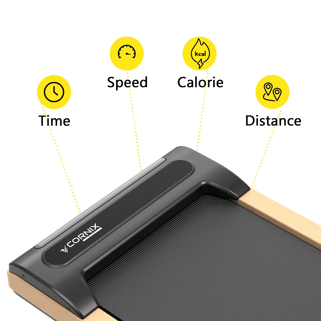 Беговая дорожка для ходьбы Cornix Diana Walking Pad Oak Wood - фото 4