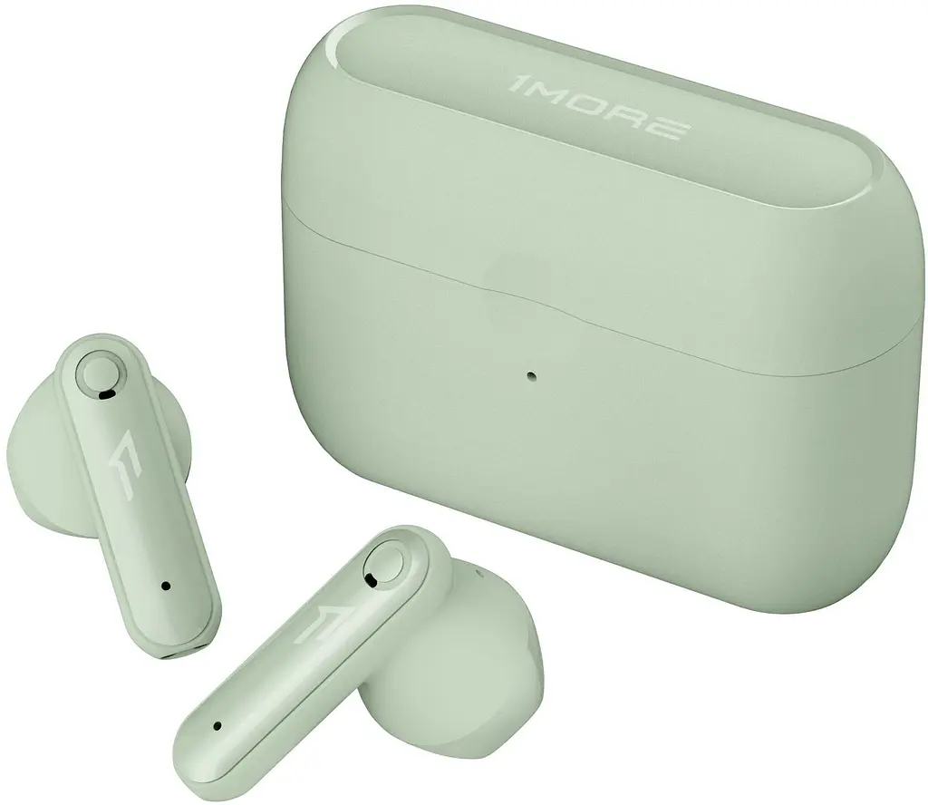 Беспроводные наушники 1MORE Neo True Wireless Earbuds (EO007) TWS, IPX5, BT5.2, 40mAh, 410mAh, 11h, green UA UCRF - фото 2
