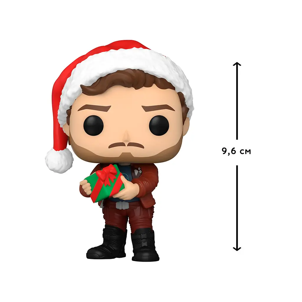 Игровая фигурка Funko Pop! Стражи галактики: Holiday Special Звездный лорд, 9,6 см (64333) - фото 2