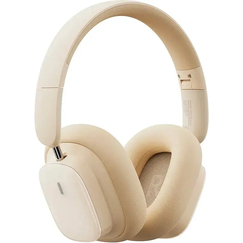 Навушники Baseus Bowie H1i Noise-Cancellation Wireless Headphones Stellar A00050402223-00 Beige - фото 2