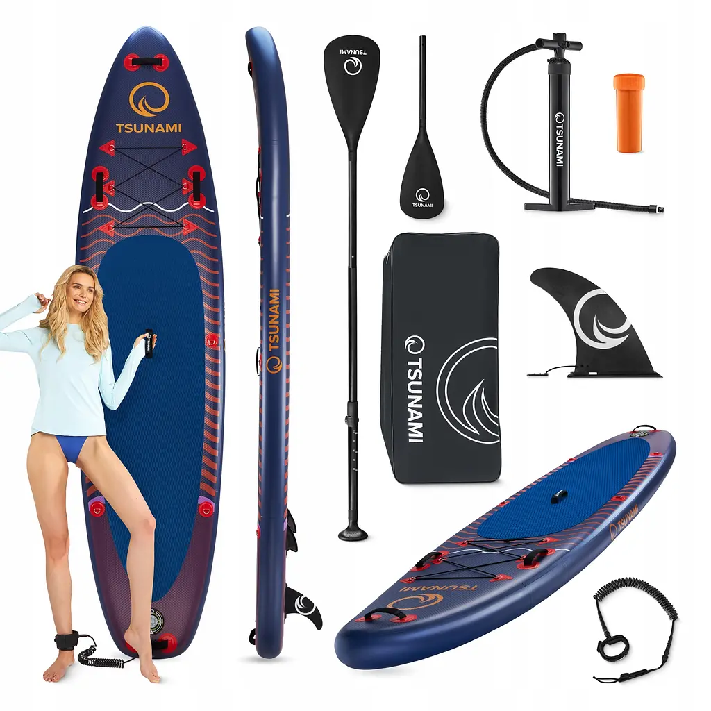 Надувна SUP дошка TSUNAMI 350 см із веслом Wave T05 (P-5907739314246) - фото 12