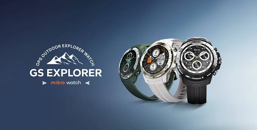 Mibro Смарт-часи GS Explorer 48мм, 1.32", 466x466, AMOLED, BT 5.3, Dual-band GPS, 10 ATM, пісочно-білий - фото 3