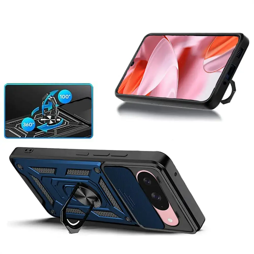 Панель BeCover Military для Google Pixel 9 Blue (712185) - фото 2