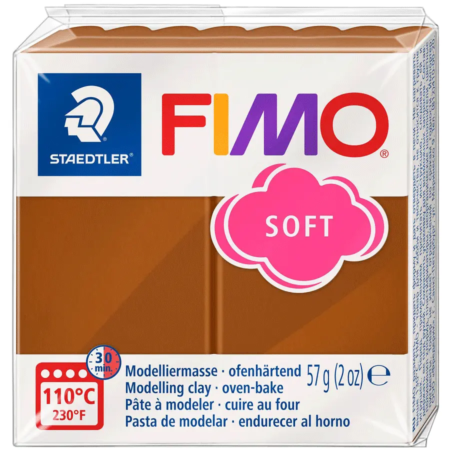 Пластика для біжутерії Soft Карамель 57 г Fimo (4006608809799)