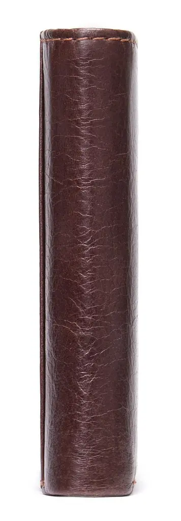 Чоловіче портмоне mini глянсове 20245 Vintage коричневе - фото 5