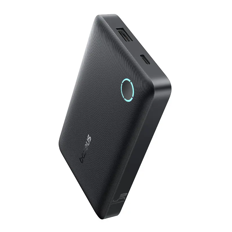 Зовнішній аккумулятор Baseus EnerFill FP11 Power Bank 10000mAh 15W Cosmic Чорний (Includes Simple C-Type Type-C Cable 20V/3A - фото 3