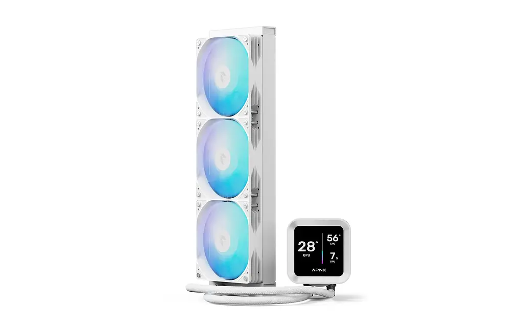 Система водяного охолодження APNX LC1-D 360 WH (APLA-SV36117.21) - фото 3