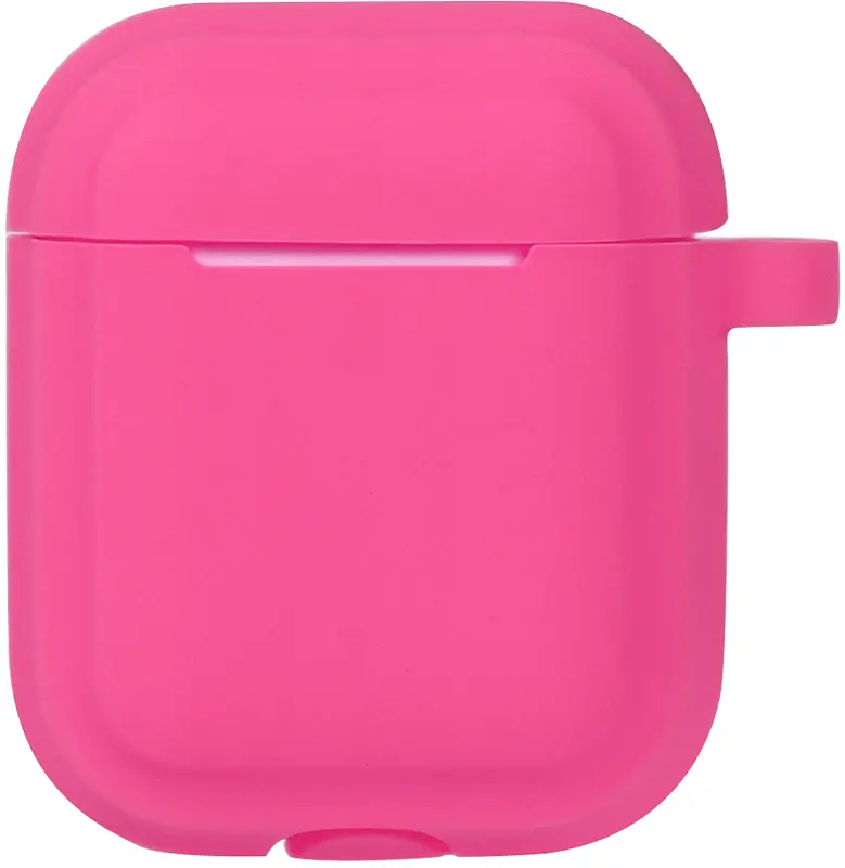 Кейс TOTO Plain Cover With Stripe Style Case AirPods Rose Red - фото 4