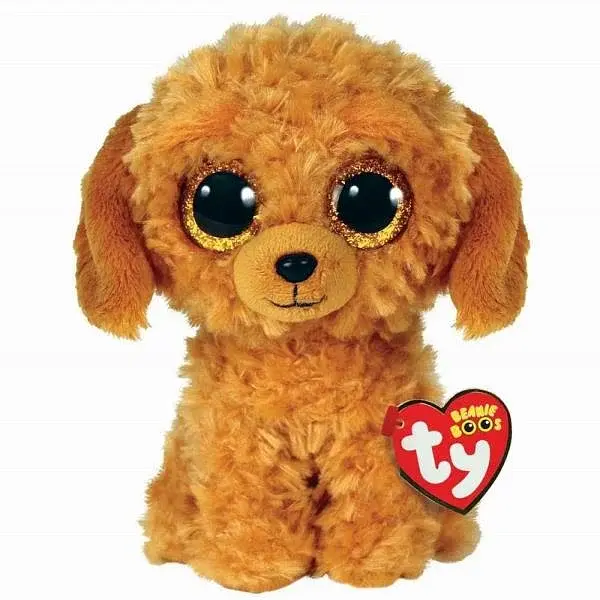 М'яка іграшка TY Beanie Boos 36377 Золотий пес Noodles 15 см - фото 4
