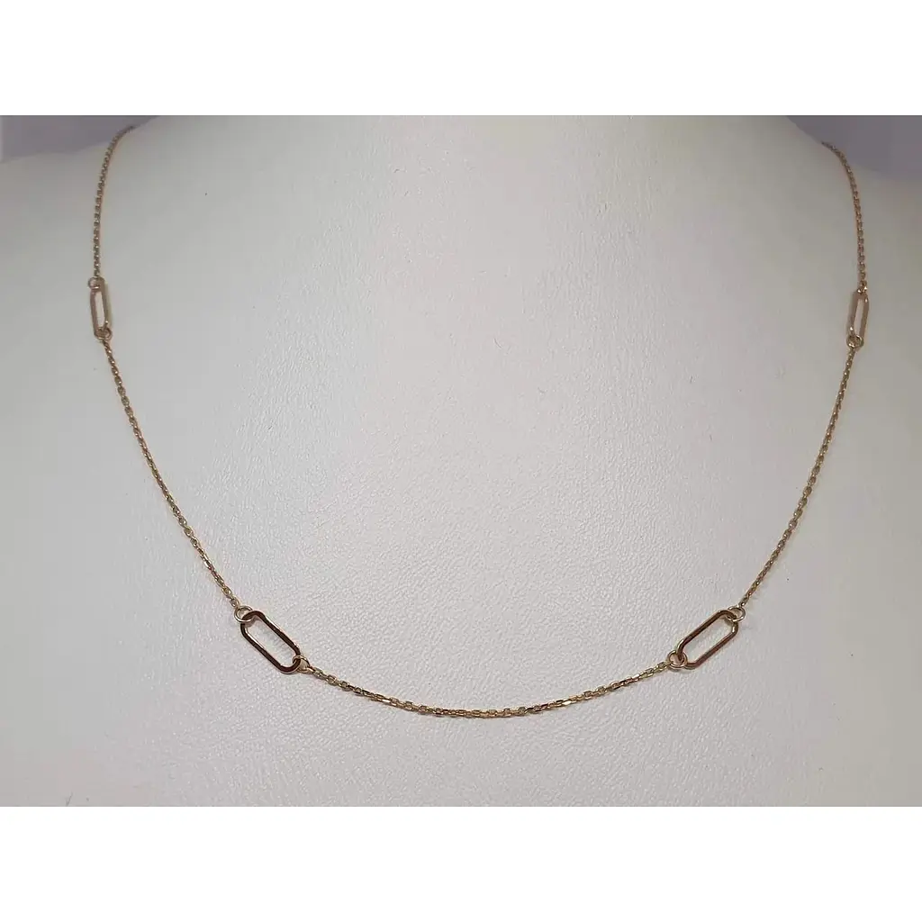 Золотое колье Favoritum. 810411_1 - фото 2