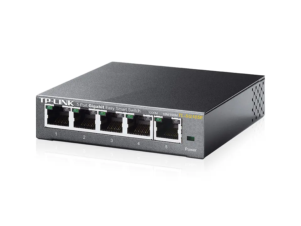 Коммутатор TL-SG105E 5xGE, WebSmart TP-Link teh0018319 - фото 3