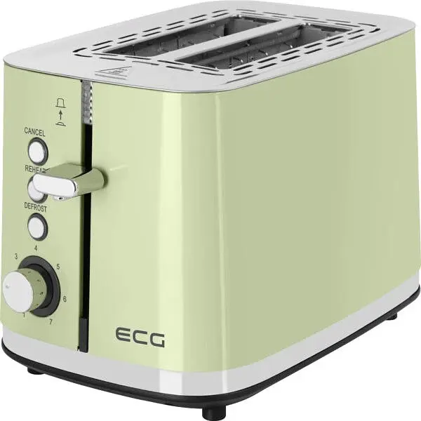 Тостер ECG ST 2766 Vintage Olive - фото 6