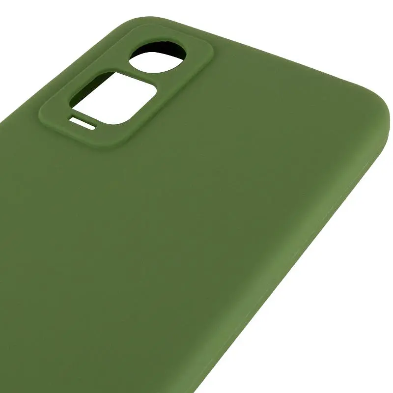 Чохол Silicone Cover Ummi Lakshmi Full Camera (AA) для Xiaomi Redmi Note 12 Pro 4G Зелений / Dark green - фото 4