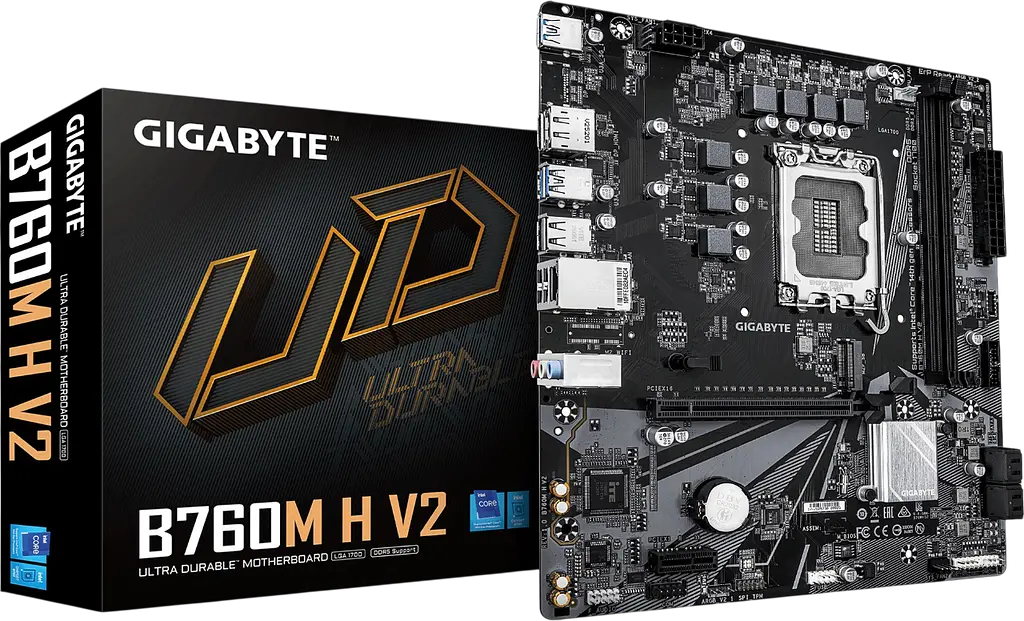 Материнська плата Gigabyte B760M H V2 Socket 1700 - фото 4