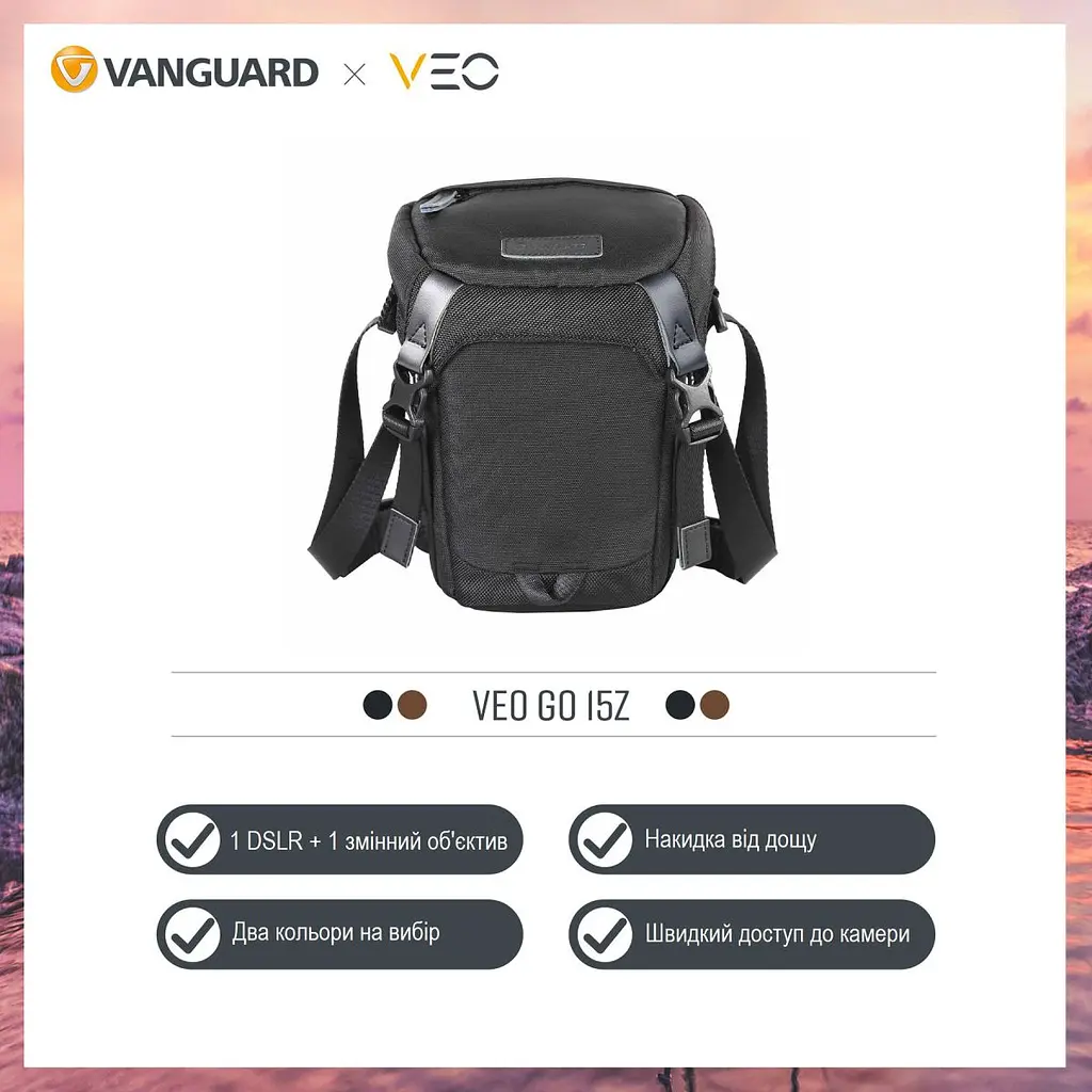 Сумка Vanguard VEO GO 15Z Black - фото 7