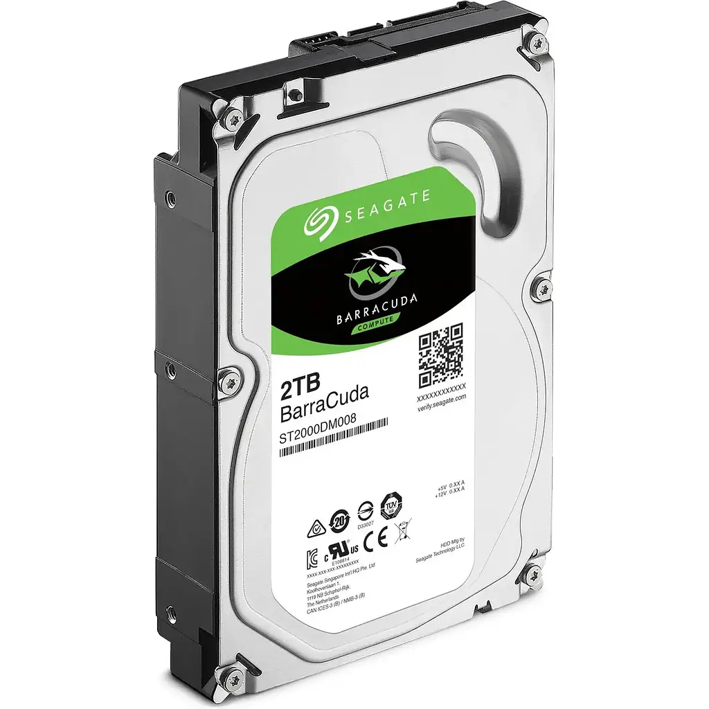 Жорсткий диск 3.5` Seagate BarraCuda 2TB SATA 256MB (ST2000DM008) [81229] - фото 2