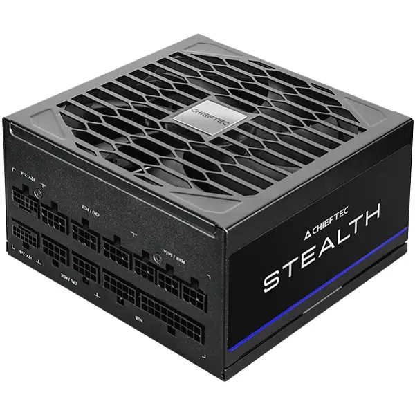 Блок живлення 1000W Chieftec STEALTH SPX-1000-FC ATX3.1 135mm Fan, Modular, 80+ Platinum Retail Box - фото 2