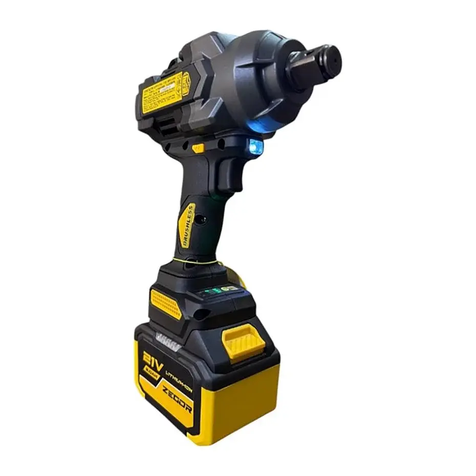 Гайковерт ударний акумуляторний Zegor SDPP-21BL-1600 21V Profesional/безщітковий двигун/реверс/з підсвічуванням - фото 4