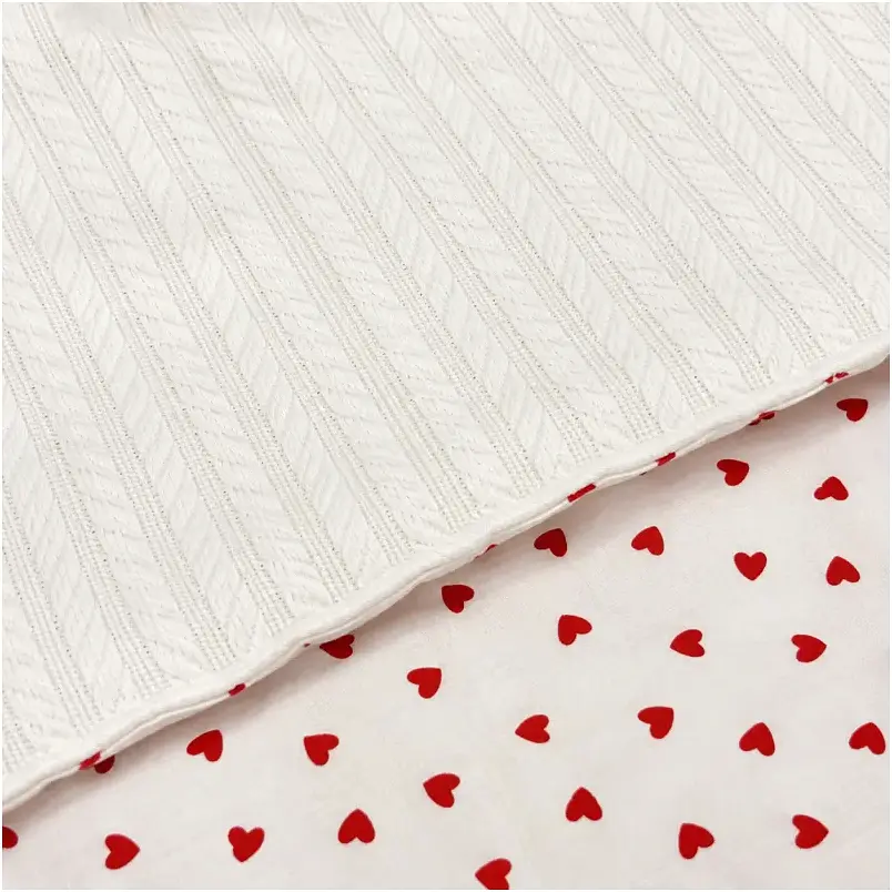 Плед дитячий MirSon Premium Pique Little hearts 150х220 см (2200013893936) - фото 2