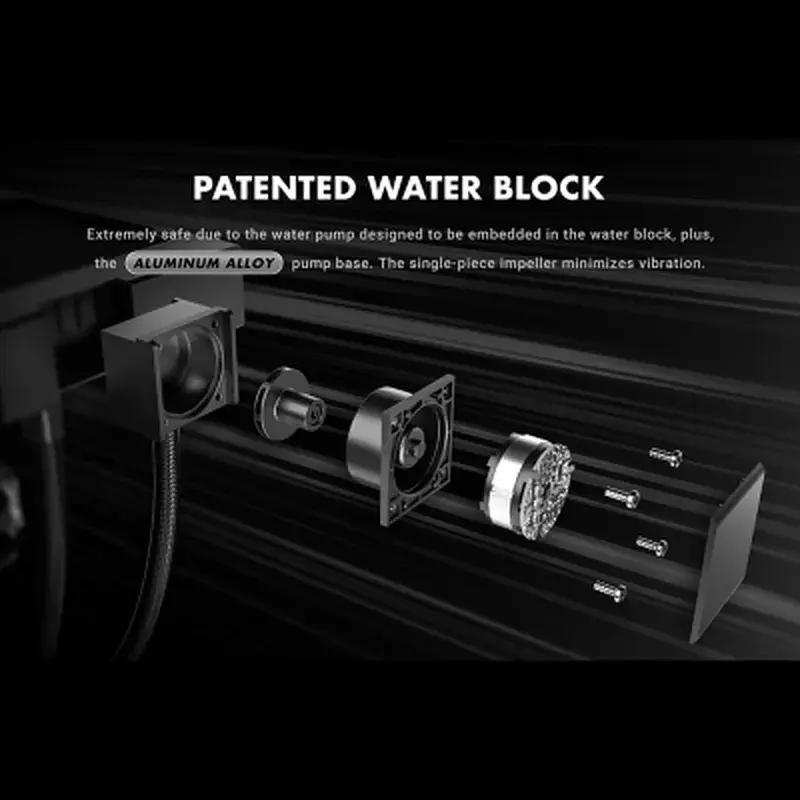 Система рідинного охолодження Azza HEX 360 (LCAZ-360H-ARGB) - фото 8