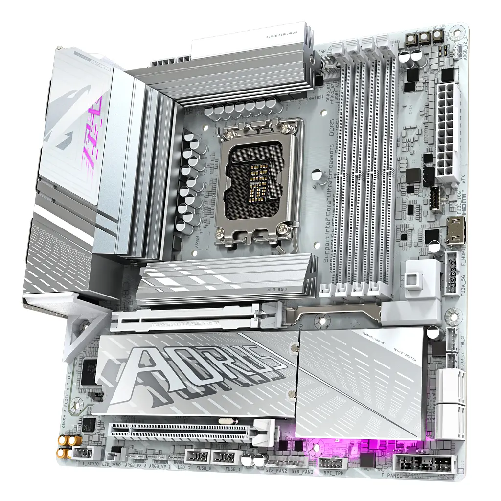 Материнська плата GIGABYTE Z890M AORUS ELITE WIFI7 ICE - фото 3