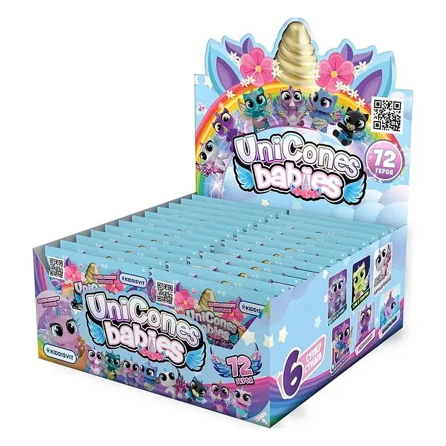 Колекційна фігурка-сюрприз Babies – Єдинорожик Unicones KIDDISVIT 1239-UA Різнокольоровий shop (8886457612391) - фото 2