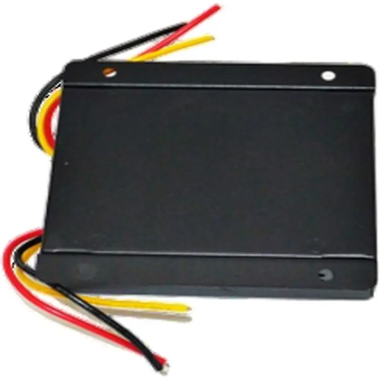 Портативный автомобильный инвертор преобразователь с 24-12 V с индикатором работы рассчитан на выдачу 20 А UKC DC/DC 240W черный (3387_424) - фото 2