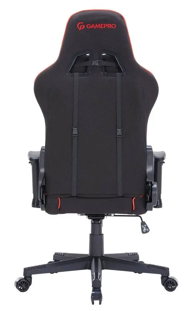 Крісло для геймерів GamePro Black/Red (GC575FB) - фото 7