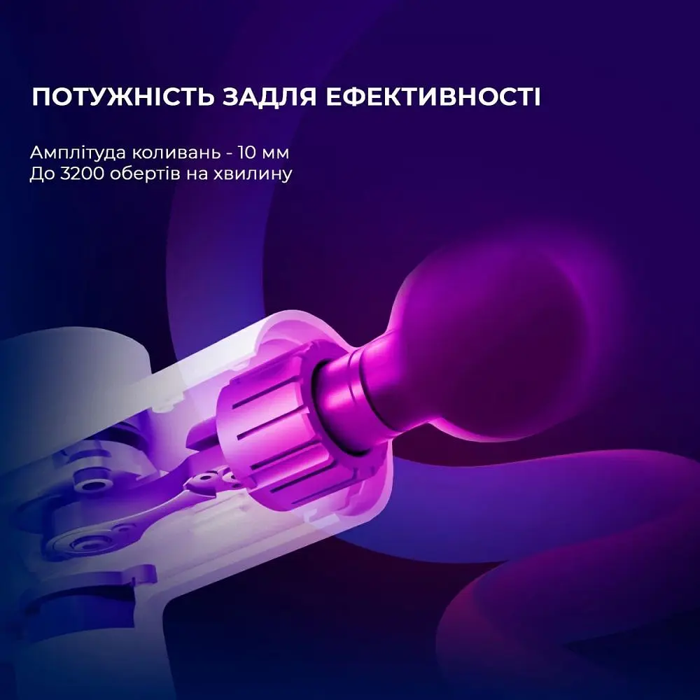 Масажер Yunmai Massage Gun Prime 2 (YMFG-M418) - фото 3
