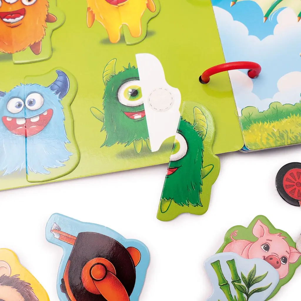 Розвиваюча гра Vladi Toys з липучками. Бізі бук. Для хлопчиків (VT1310-10) - фото 5