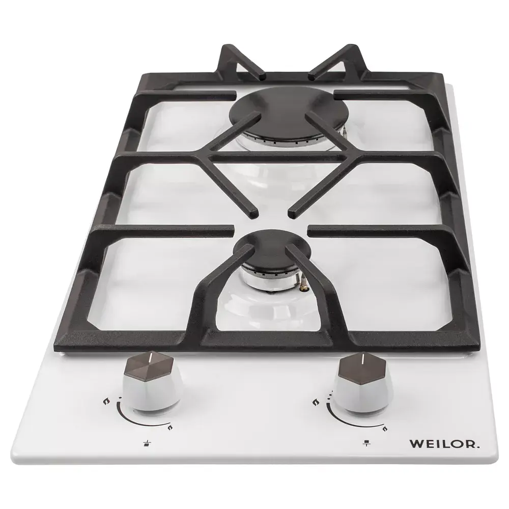 Поверхня газова Domino на металі Weilor GM 304 WH - фото 2