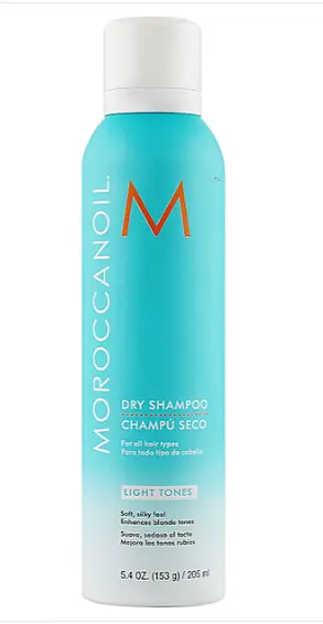 Сухий шампунь Moroccanoil Dry Shampoo Light Tones 217 мл – для світлого волосся