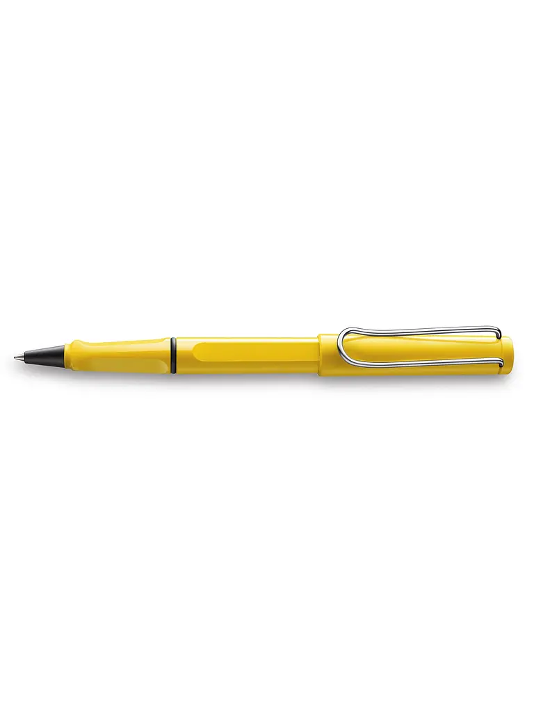 Ручка-ролер Lamy Safari Жовта, Стрижень M63 1,0 мм Синій (4001115)