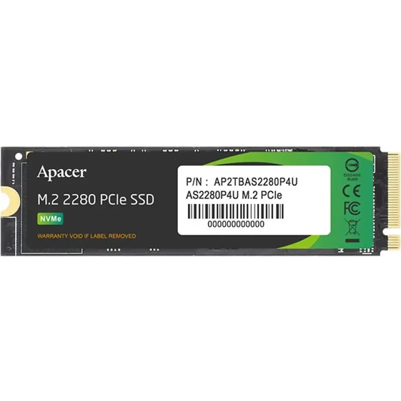 SSD накопичувач Apacer M.2 2280 1TB (AP1TBAS2280P4U-1) (7130180) - фото 2