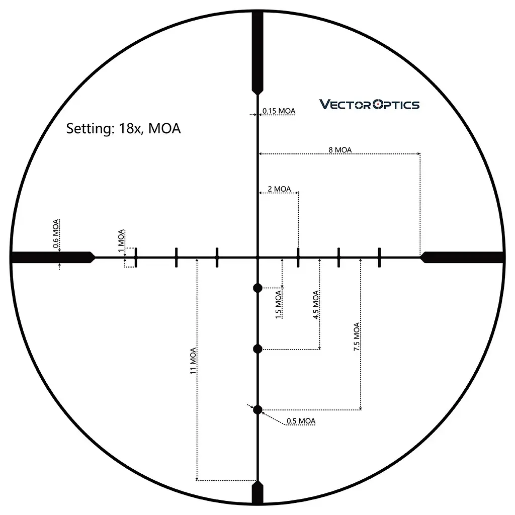 Приціл оптичний Vector Optics Matiz 6-18x44 (25,4 мм) SFP - фото 6
