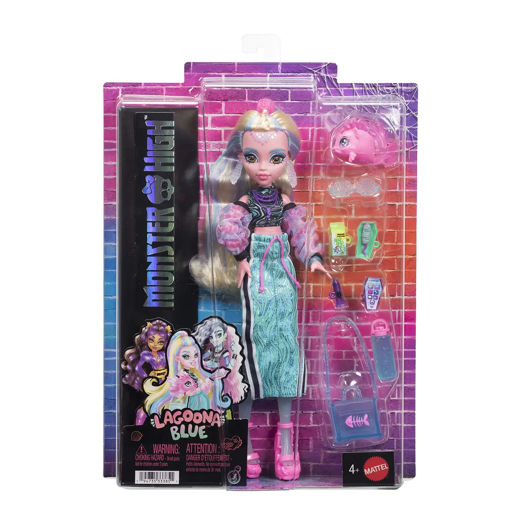 Кукла Лагуна Monster High Монстро-классика - новая ночь (JHK33) - фото 5