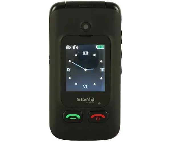 Телефон Sigma mobile Comfort 50 Shell DUO Type-C кнопковий чорний (4827798212523) - фото 3