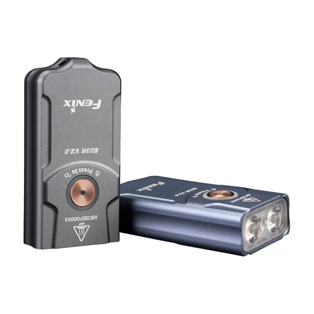 Ліхтар Fenix E03R V2.0 Grey (E03RV20GR) - фото 6