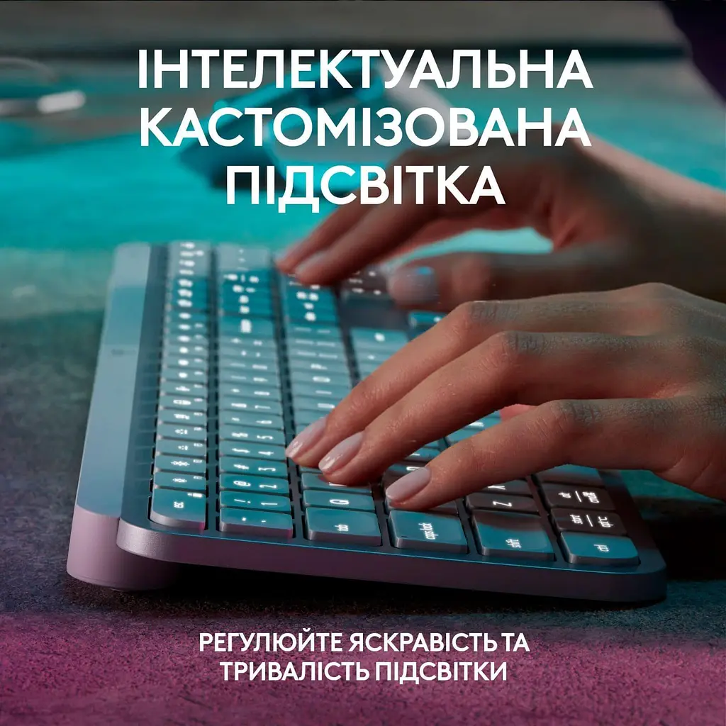 Клавіатура Logitech MX Keys S Wireless Pale Grey (920-011588) - фото 11