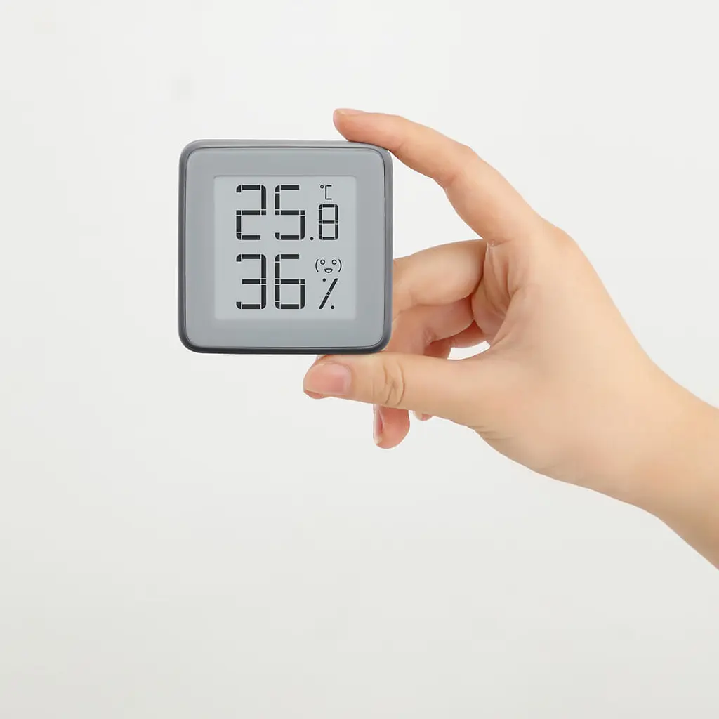 Розумний датчик температури та вологості (термогігрометр) Xiaomi Miaomiao E-ink (MHO-C401) - фото 2