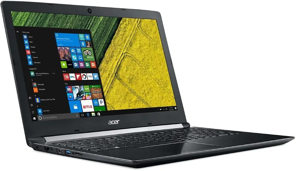 Ноутбук Acer 15.6" Aspire 5 A515-51G-51SL/Intel i5-7200U/8GB/1TB HDD/GF MX130-2/W10H/Black (A515-51G-51SL) Б/в - фото 3
