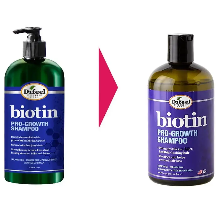 Шампунь для волос Difeel Biotin Pro-Growth Shampoo 355 мл - фото 2