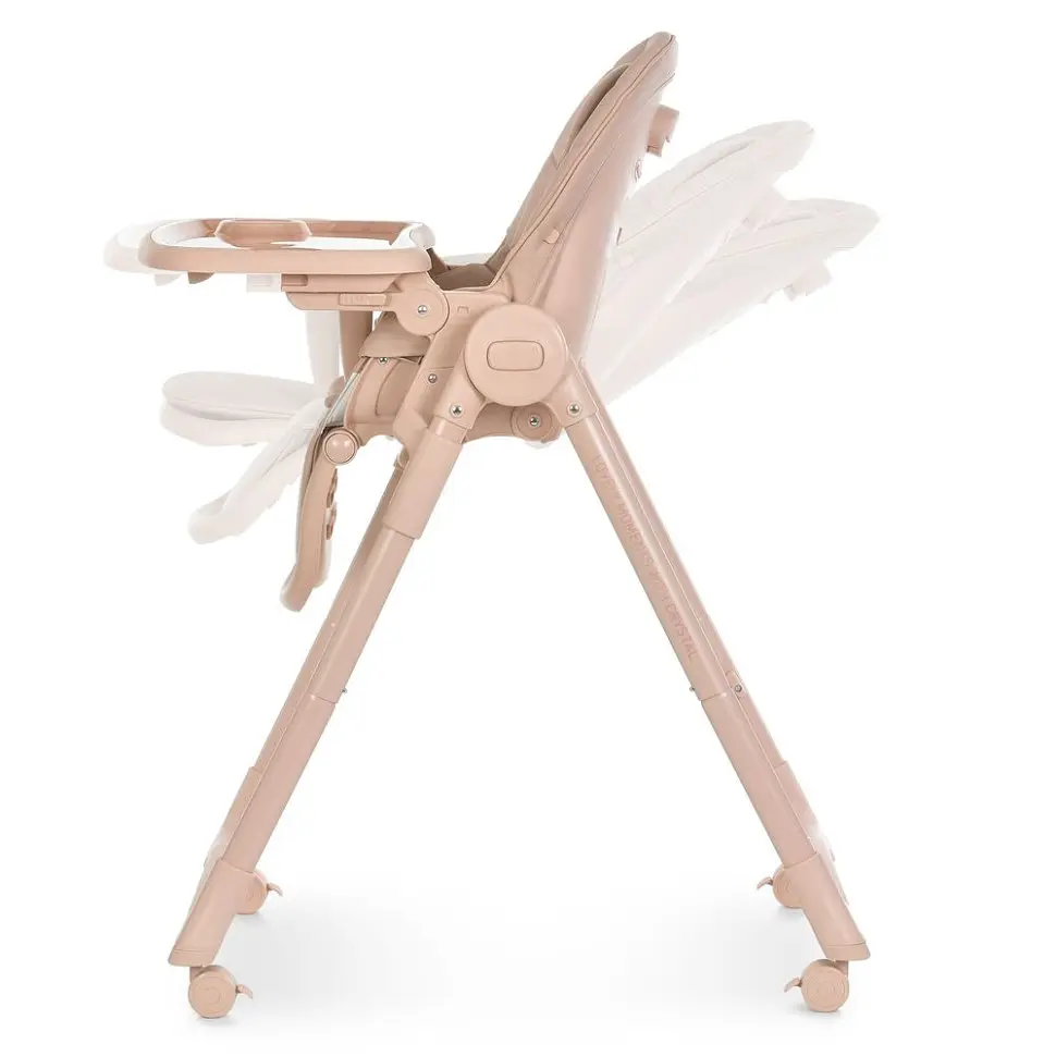 Детский стульчик для кормления El Camino CRYSTAL ME 1037 Nude Pink - фото 6