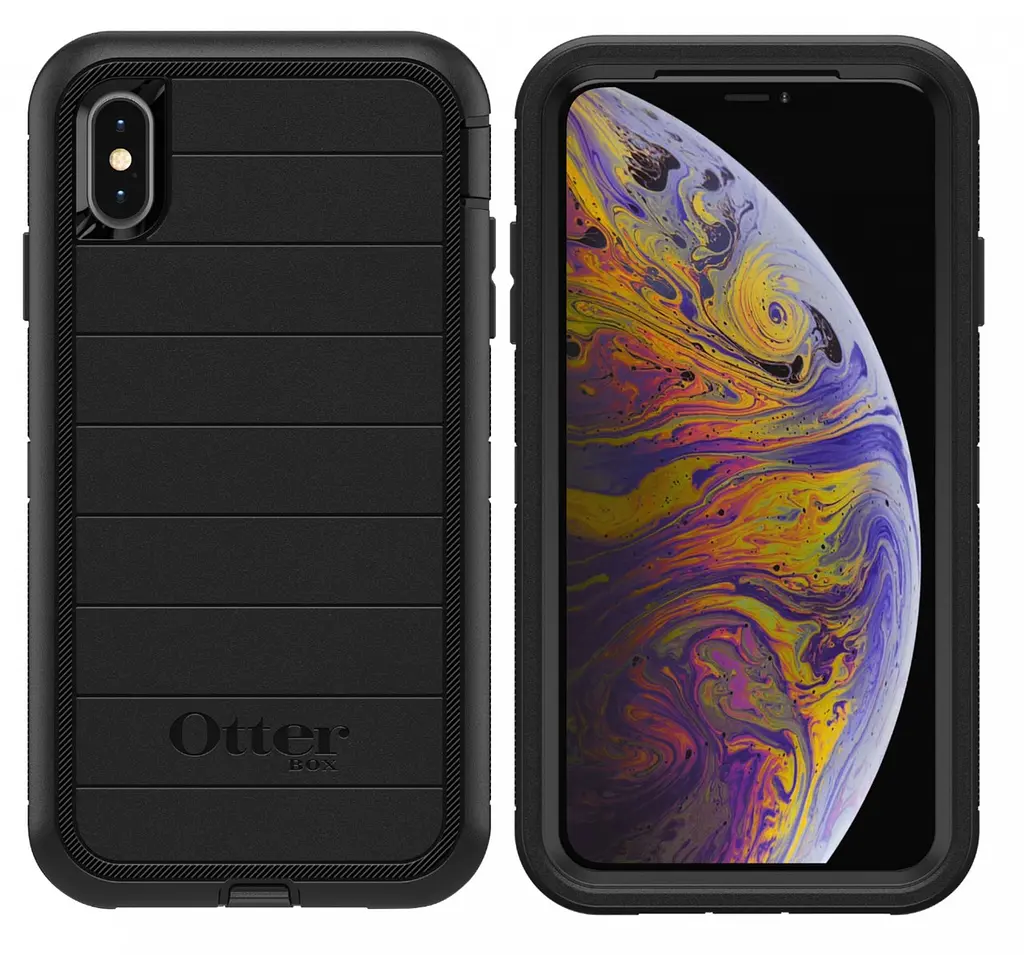 Чохол протиударний із кліпсою OtterBox Defender Pro 77-60717 для iPhone XS Max (6.5") Black - фото 3
