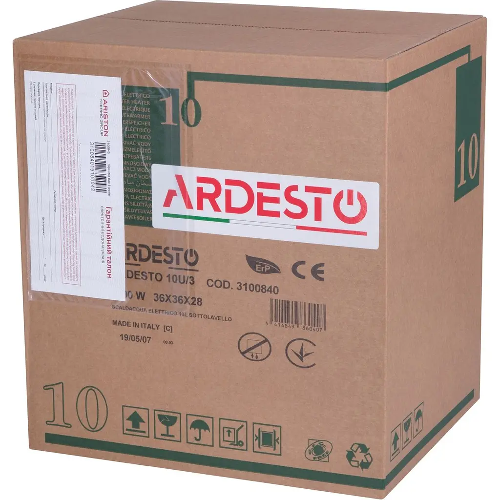 Бойлер Ardesto EWH-10UMWMI [3100840] [127499] - фото 12